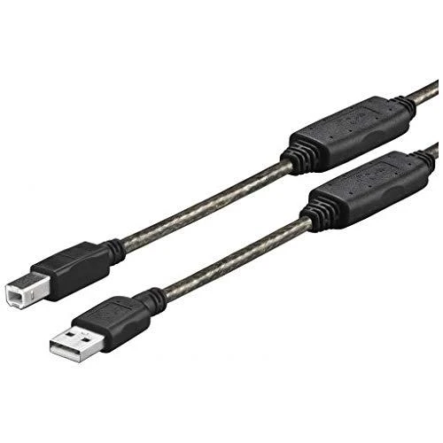 Kabelis USB VivoLink USB-A - micro-B 10 m Juodas (PROUSBAB10)