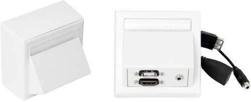 Sieninė jungtis su HDMI, USB ir audio lizdu