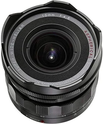 „Voigtlander Wide Heliar III Sony E“ 15 mm F / 4,5 objektyvas