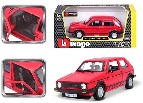 BBURAGO automodelis 1/24 Volkswagen Golf Mk1 GTI 1979, 18-21089