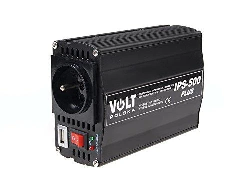 Inverteris Volt IPS-500 Plus - 12VDC/230VAC 350/500W