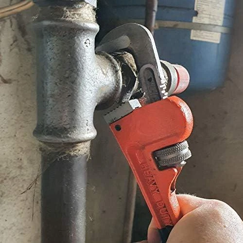VOREL vamzdžių raktas STILLSON 250mm Z UCHWYTEM PVC 55625