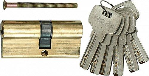 Vorel Cilindras spynai žalvarinis 67 mm 31/36 mm su 6 raktais 77191