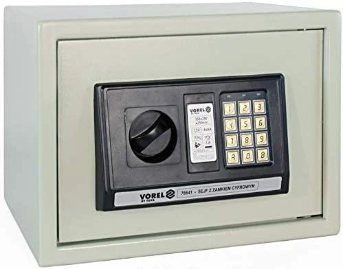 VOREL seifas su elektronine spyna 35 x 25 x 25 cm 78641
