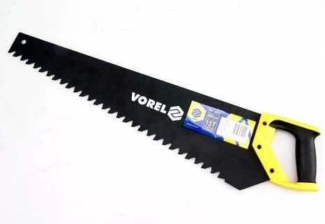VOREL akytojo BETONO Pjūklas 600mm / 34 WIDI DANTYS, PLASTIKINĖ RANKENA 28012