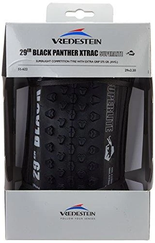 Vredestein padanga MTB Panther Xtrac Superlite juoda 570g (VRD-29225)