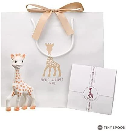 VULLI Sophie la girafe kramtukas + migdukas 0m+ Sophiesticated 000003