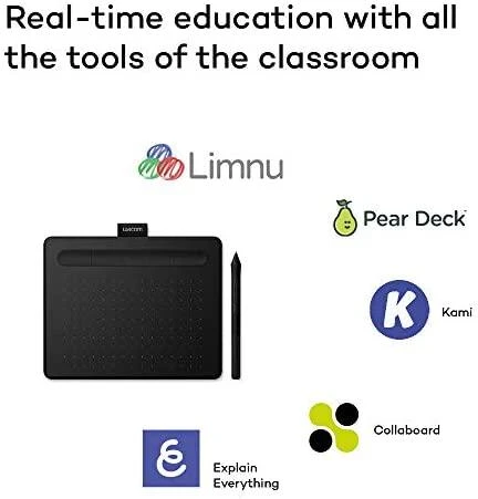 Grafinė planšetė Wacom Intuos S su pieštuku (CTL-4100K-N), Juoda