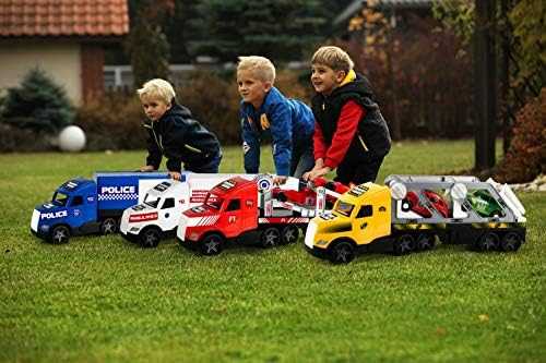 Wader Magic Truck Action Policijos sunkvežimis su priekaba