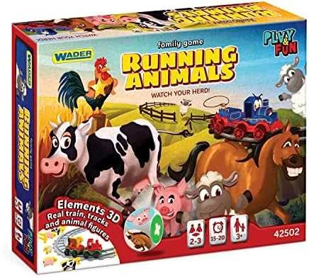 Wader Stalo žaidimas "Running animals", nuo 3 metų