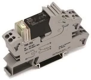 „Wago“ lizdas su rele 24 V DC 16A (788-354)