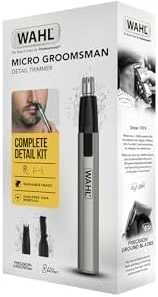 Nosies, ausų, antakių, ūsų plaukų trimeris Wahl Home GroomsMan Micro Nose and Ear Hair Trimmer 5640-616