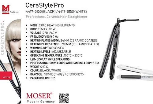 „Wahl Clipper Corporation“ MOSER 4417-0051 CeraStylePro su el. žnyplėmis