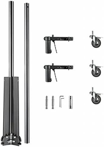 Walimex pro Stovas ant ratų Trikojis su 2 vietos lempoms (15803)
