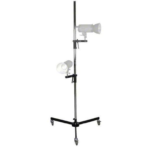 Walimex pro Stovas ant ratų Trikojis su 2 vietos lempoms (15803)
