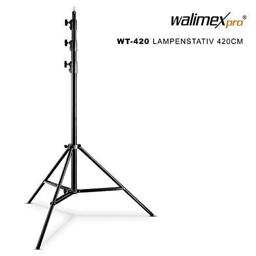„Walimex wT-420 Lampenstativ“, 420 cm (14595)