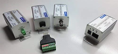 Wantec 2wIP varžtiniai gnybtai, 2 laidų Ethernet adapteris su PoE