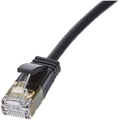 Wantec Wantec Extra dünnesCat.7 RohCable SSTP Komutacinis kabelis - 0,2 m - Cat.7 RohCable - S/FTP (S- STP) - RJ- 45 - RJ- 45 - juodas (7198)