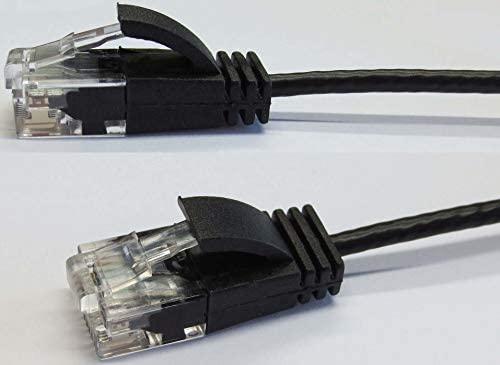 Wantec Wantec 7322 U/UTP (UTP) juodas 25m Cat6a tinklo kabelis (7322)