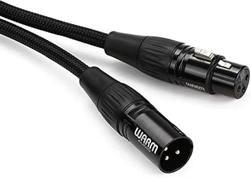 Warm Audio Šiltas garsas – aukščiausios kokybės xlrf – xlrm 4,6 m mikrofono laidas