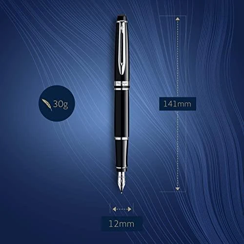Waterman Expert Juodas M Blau plunksnakočiai
