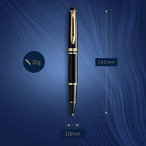 Rašiklis Waterman Expert-3, Juodas Laquer, GT