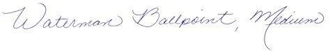 Waterman Hemisphere Juodas GT Tušinukas - S0920670