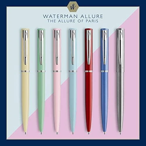 Waterman Allure Chrome CT Tušinukas ir dėklas dovanų dėžutėje