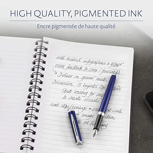 Rašalo kapsulės Waterman International Juoda - S0110940