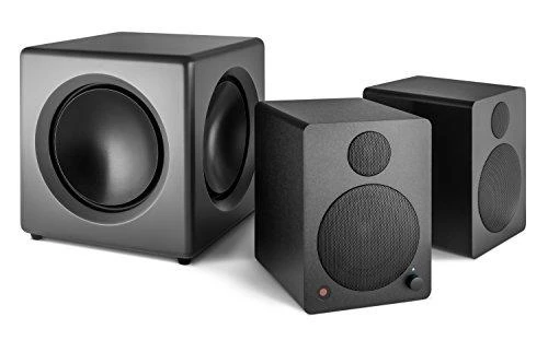 Aktyvi žemųjų dažnių kolonėlė Wavemaster FUSION, 125 W, Juoda