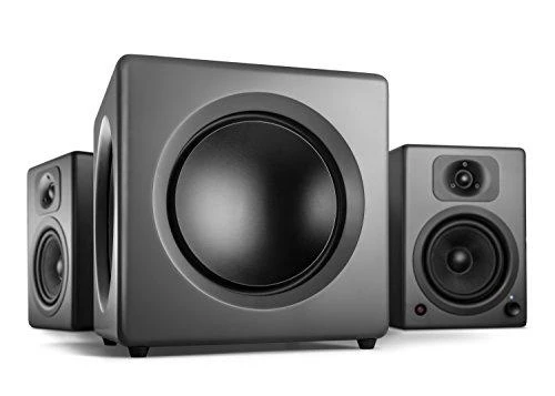 Aktyvi žemųjų dažnių kolonėlė Wavemaster FUSION, 125 W, Juoda