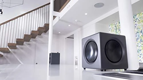 Aktyvi žemųjų dažnių kolonėlė Wavemaster FUSION, 125 W, Juoda