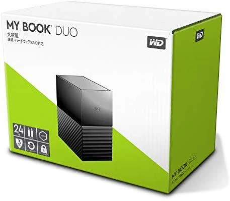 Kietasis diskas Western Digital MY BOOK DUO 24TB 3.5IN - USB 3.0 EU/UK POWER PLUG