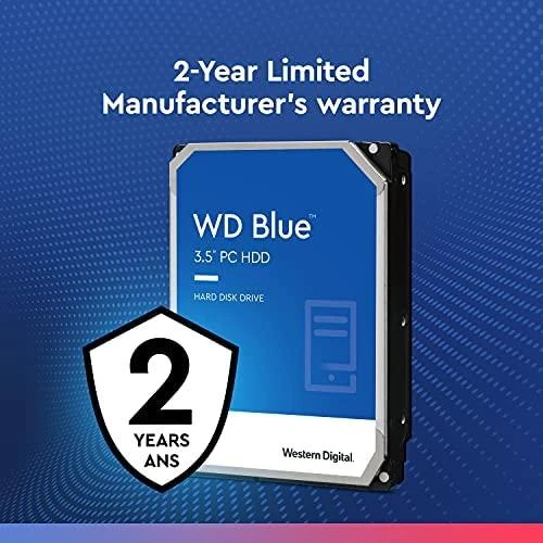 Sandisk Western Digital | Kietasis diskas | Mėlyna WD20EZBX | 7200 RPM | 2000 GB