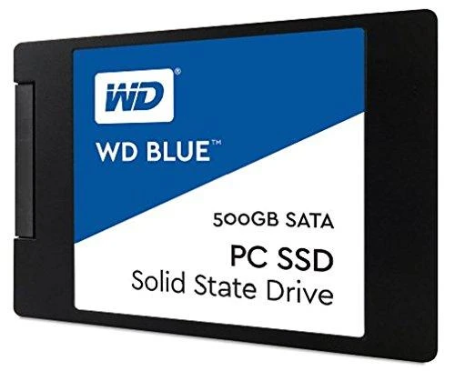 SanDisk WD Mėlyna 500GB SATA3 SSD diskas
