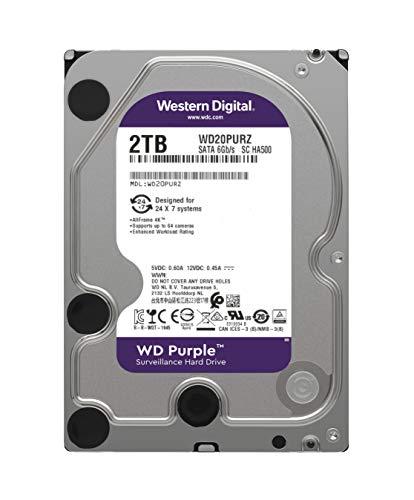 Western Digital Violetinė WD20PURZ 5400 RPM, 2000 GB
