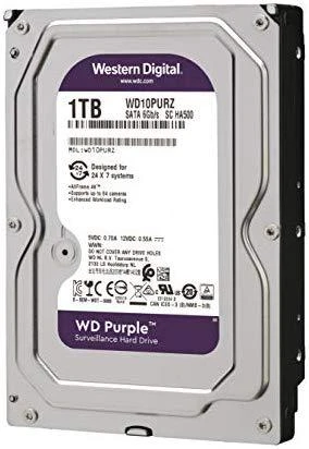 Western Digital | Violetinė | WD10PURZ | 5400 RPM | 1000 GB
