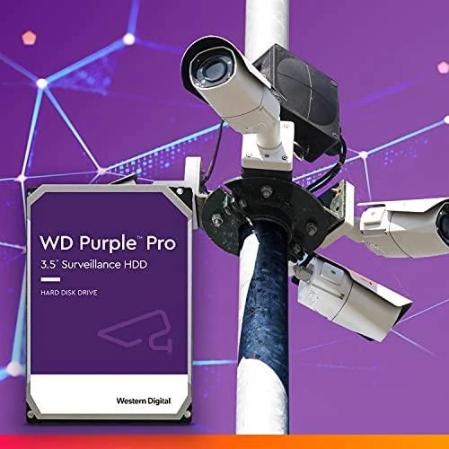 Kietasis diskas Western Digital Violetinė Pro internal hard drive 18 TB 7200 RPM 512 MB 3.5" Serial ATA III