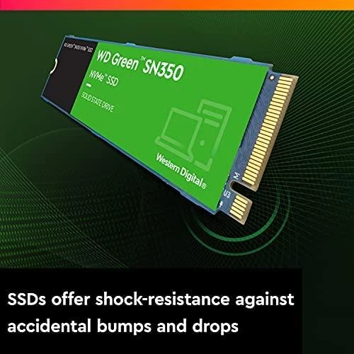 Western Digital WD Žalias SN350 NVMe SSD 2TB M.2 2280 PCIe Gen3 8Gb/s