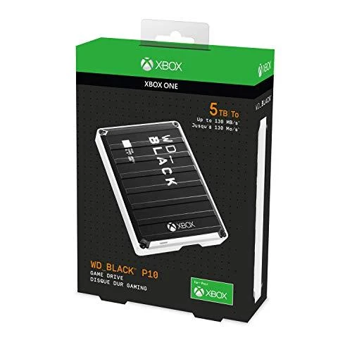 Kietasis diskas Sandisk WD Juodas P10 Game Drive for XBOX One 5TB