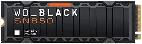 Western Digital WD Juodas 4TB SN850X NVMe SSD diskas, itin greitas, PCIe Gen4 x4, M.2, vidinis, su „SANDISK“ procesoriumi