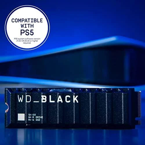 Western Digital WD Juodas 4TB SN850X NVMe SSD diskas, itin greitas, PCIe Gen4 x4, M.2, vidinis, su „SANDISK“ procesoriumi