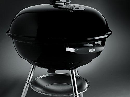 Weber Charcoal Grilis Compact Virdulys 57 cm juodas Juodas (1321004)