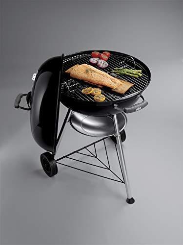 Weber Charcoal Grilis Compact Virdulys 57 cm juodas Juodas (1321004)