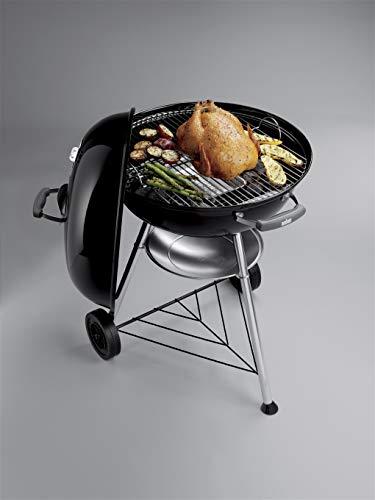 Weber Charcoal Grilis Compact Virdulys 57 cm juodas Juodas (1321004)