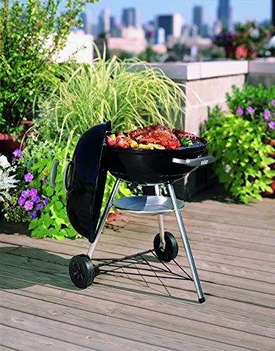 Weber Charcoal Grilis Compact Virdulys 57 cm juodas Juodas (1321004)
