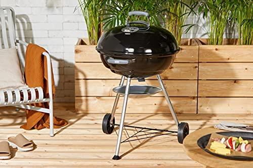 Weber Charcoal Grilis Compact Virdulys 57 cm juodas Juodas (1321004)