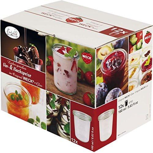 Jata WECK Mold Jar 160ml Set of 12