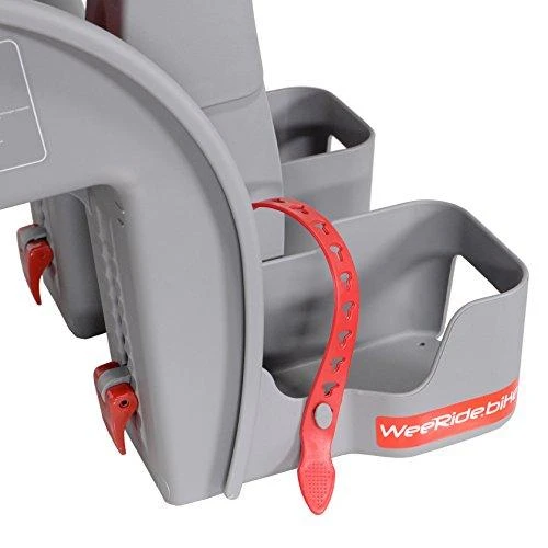 WeeRide Safe Front Classic Raudona dviračio sėdynė