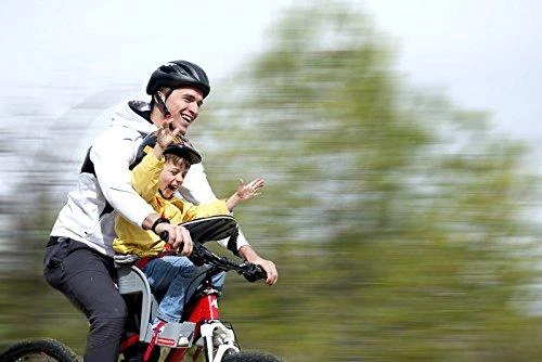 WeeRide Safe Front Classic Raudona dviračio sėdynė